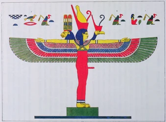 La déesse Neith, 1823